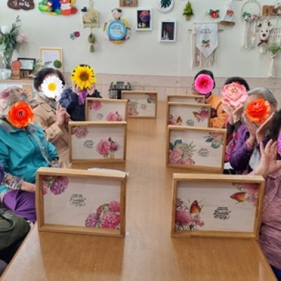 2023년 4월 19일 재가노인지원서비스 이용자 원목공예 프로그램 진행'❤❤ 이미지